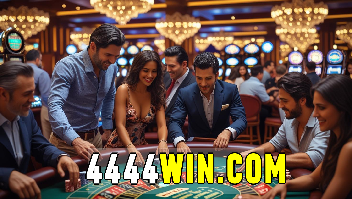 4444win: Caça-níqueis e Bônus Imperdíveis no Cassino ao Vivo!